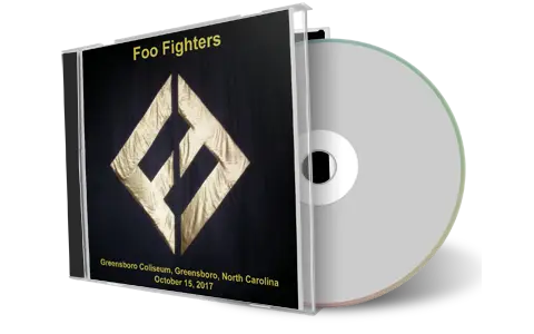 Artwork Cover of Foo Fighters 2017-10-15 CD Greensboro Audience