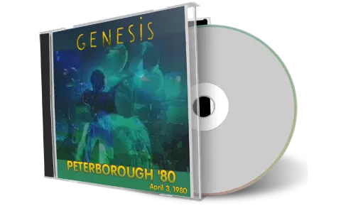 Artwork Cover of Genesis 1980-04-03 CD Peterborough Audience