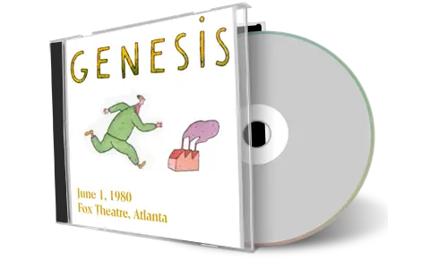 Artwork Cover of Genesis 1980-06-01 CD Atlanta Audience