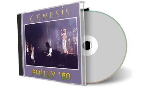 Artwork Cover of Genesis 1980-06-16 CD Philadelphia Audience