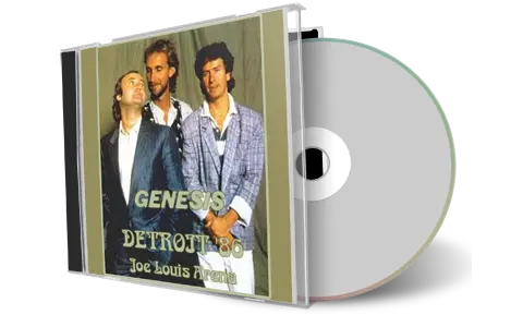 Artwork Cover of Genesis 1986-09-18 CD Detroit Audience