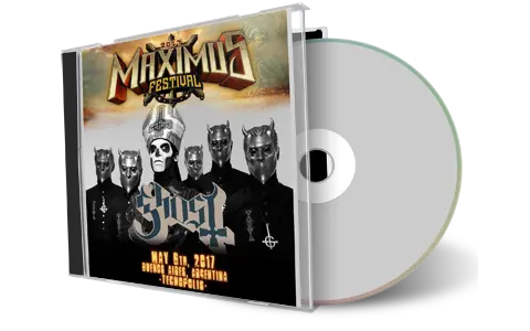 Artwork Cover of Ghost 2017-05-06 CD Buenos Aires Soundboard