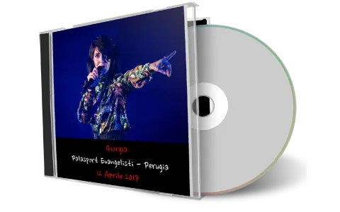Artwork Cover of Giorgia 2017-04-12 CD Perugia Audience