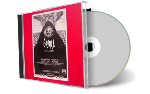 Artwork Cover of Gojira 2016-10-10 CD Portland Audience