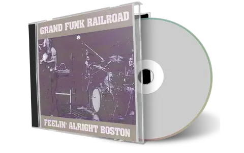 Artwork Cover of Grand Funk Railroad 1971-10-03 CD Boston Audience