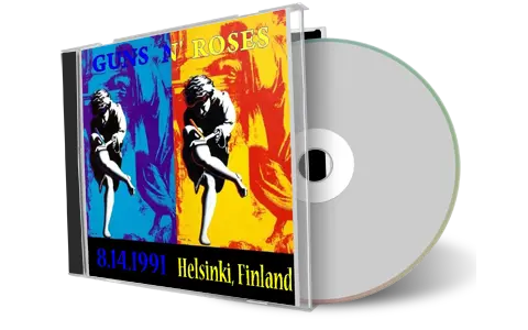 Artwork Cover of Guns N Roses 1991-08-14 CD Helsinki Audience
