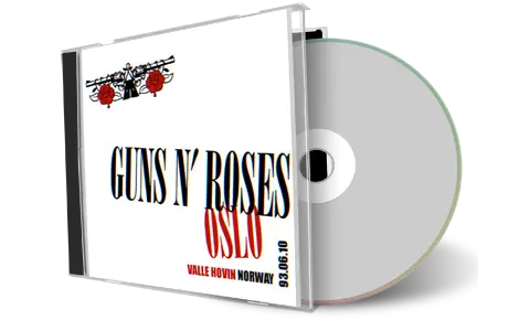 Artwork Cover of Guns N Roses 1993-06-10 CD Oslo Audience