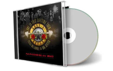 Artwork Cover of Guns N Roses 2017-11-14 CD Tulsa Audience
