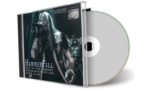Artwork Cover of Hammerfall 2017-04-29 CD Minneapolis Audience