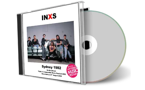 Artwork Cover of INXS 1982-08-12 CD Sydney Audience