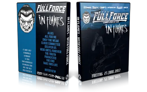 Artwork Cover of In Flames 2017-06-23 DVD Ferropolis Proshot