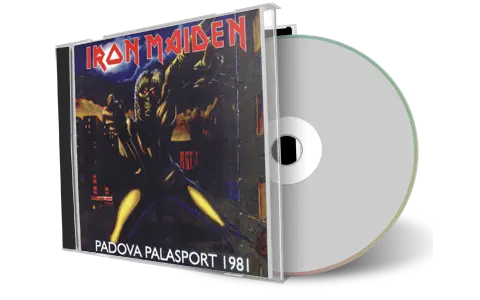 Artwork Cover of Iron Maiden 1981-10-29 CD Palasport Audience