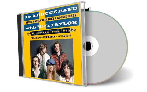 Artwork Cover of Jack Bruce and Mick Taylor 1975-05-16 CD Stockholm Audience