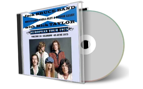Artwork Cover of Jack Bruce and Mick Taylor 1975-06-03 CD Glasgow Audience