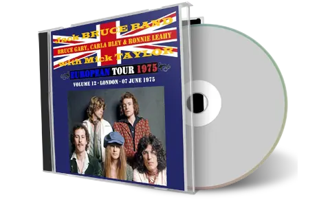 Artwork Cover of Jack Bruce and Mick Taylor 1975-06-07 CD London Audience