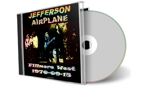 Artwork Cover of Jefferson Airplane 1970-09-15 CD San Francisco Soundboard
