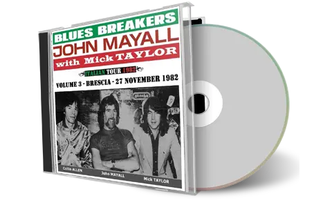 Artwork Cover of John Mayall with Mick Taylor 1982-11-27 CD Brescia Audience