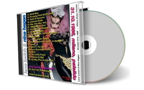 Artwork Cover of Lene Lovich and Nina Hagen 1986-10-31 CD Milan Audience