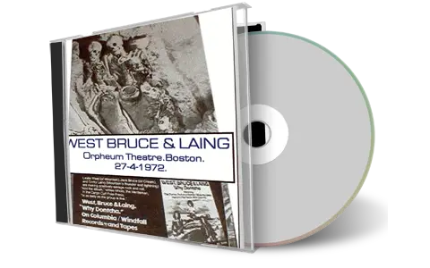 Artwork Cover of Leslie West 1972-04-27 CD Boston Audience