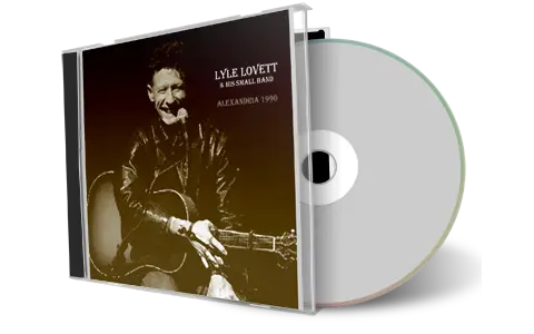 Artwork Cover of Lyle Lovett 1990-10-28 CD Alexandria Soundboard