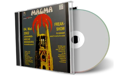 Artwork Cover of Magma 2002-05-04 CD Wurzburg Audience