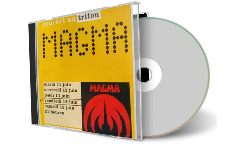Artwork Cover of Magma 2002-06-14 CD Paris Audience