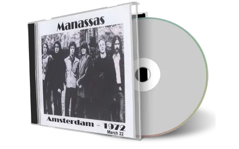 Artwork Cover of Manassas 1972-03-22 CD Amsterdam Soundboard