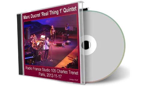 Artwork Cover of Marc Ducret 2012-11-17 CD Paris Soundboard