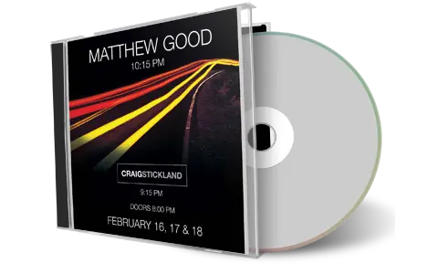 Artwork Cover of Matthew Good 2017-02-17 CD Vancouver Audience