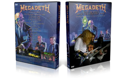Artwork Cover of Megadeth 2010-03-21 DVD Atlanta Audience