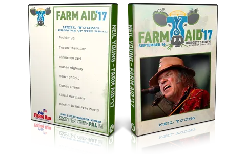 Artwork Cover of Neil Young and Promise of the Real 2017-09-16 DVD Farm Aid Proshot