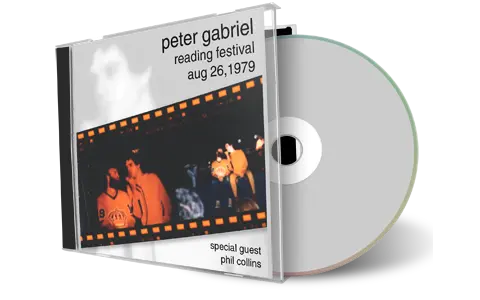 Artwork Cover of Peter Gabriel 1979-08-26 CD Reading Soundboard
