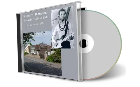 Artwork Cover of Richard Thompson 1981-10-31 CD Avon Audience