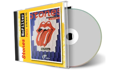 Artwork Cover of Rolling Stones 2017-10-19 CD Paris Audience