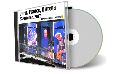 Artwork Cover of Rolling Stones 2017-10-22 CD Paris Audience