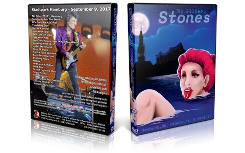 Artwork Cover of Rolling Stones 2017-09-09 DVD Hamburg Audience