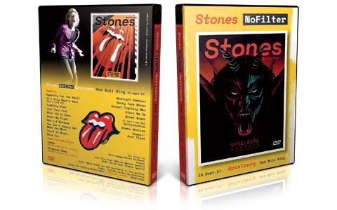 Artwork Cover of Rolling Stones 2017-09-16 DVD Spielberg Audience