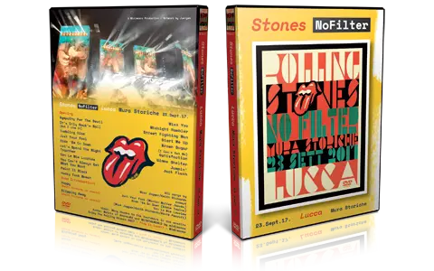 Artwork Cover of Rolling Stones 2017-09-23 DVD Lucca Audience