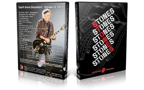 Artwork Cover of Rolling Stones 2017-10-09 DVD Dusseldorf Audience