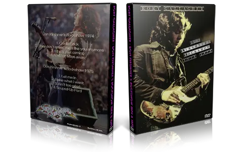 Artwork Cover of Rory Gallagher Compilation DVD Don Kirshners Rockshow 1975 Proshot