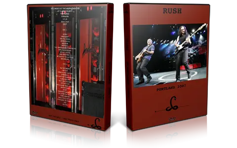 Artwork Cover of Rush 2007-07-21 DVD Ridgefield Audience