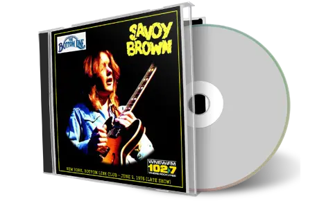 Artwork Cover of Savoy Brown 1976-06-02 CD New York City Soundboard
