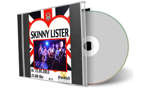 Artwork Cover of Skinny Lister 2013-05-21 CD Oberhausen Audience
