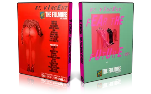 Artwork Cover of St Vincent 2017-11-14 DVD Detroit Proshot