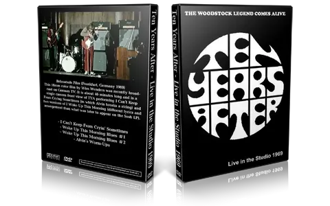 Artwork Cover of Ten Years After Compilation DVD Frankfurt 1969 Proshot