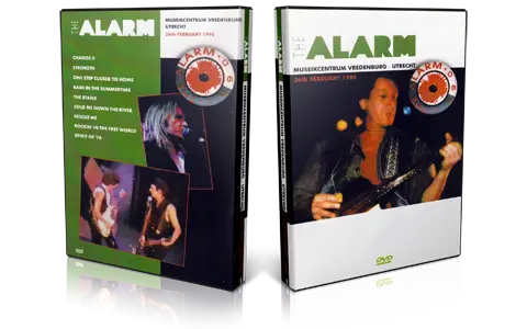 Artwork Cover of The Alarm 1990-02-26 DVD Utrecht Audience