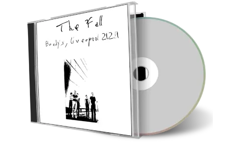 Artwork Cover of The Fall 1981-02-21 CD Liverpool Audience