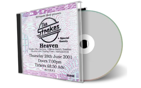 Artwork Cover of The Strokes 2001-06-28 CD London Audience