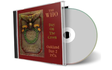Artwork Cover of The Who 1976-10-10 CD Oakland Audience