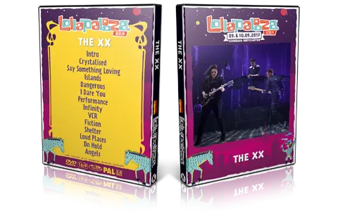 Artwork Cover of The XX 2017-09-10 DVD Lollapalooza Berlin Proshot